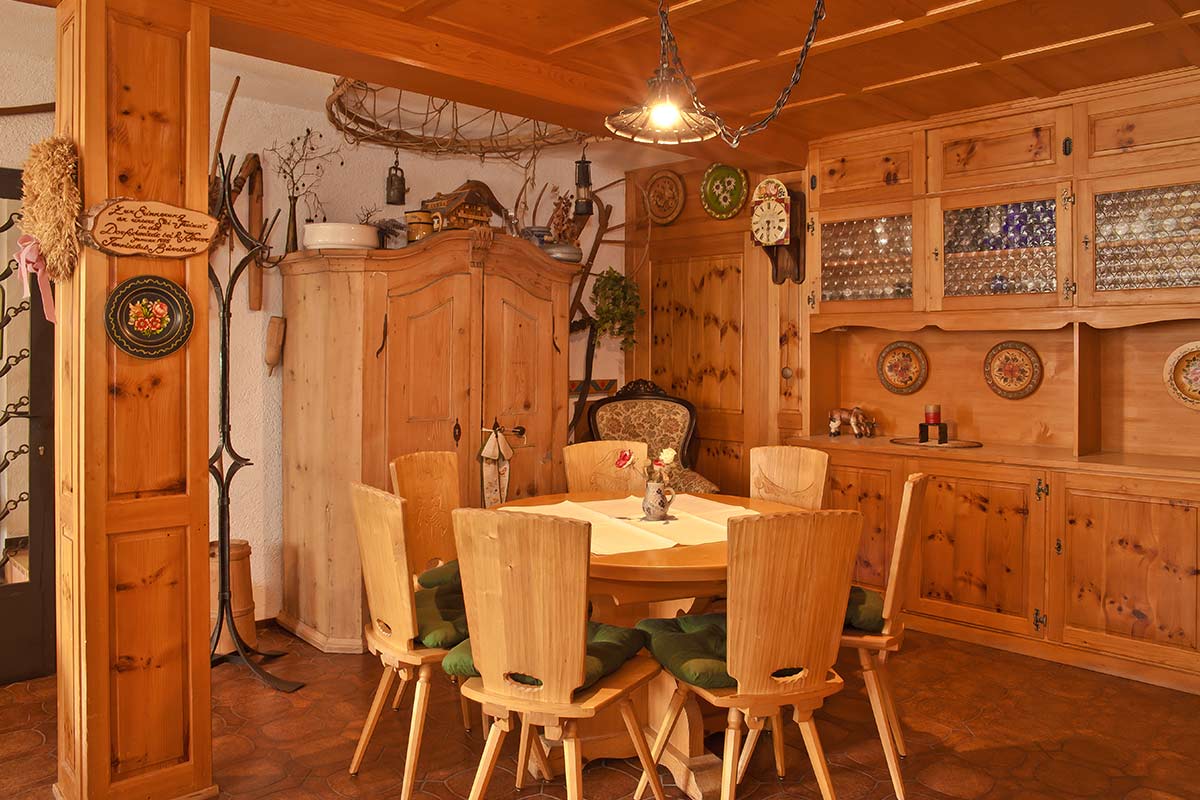 Dorfschmiede Höchenschwand - Restaurant Zirbelstube Tisch